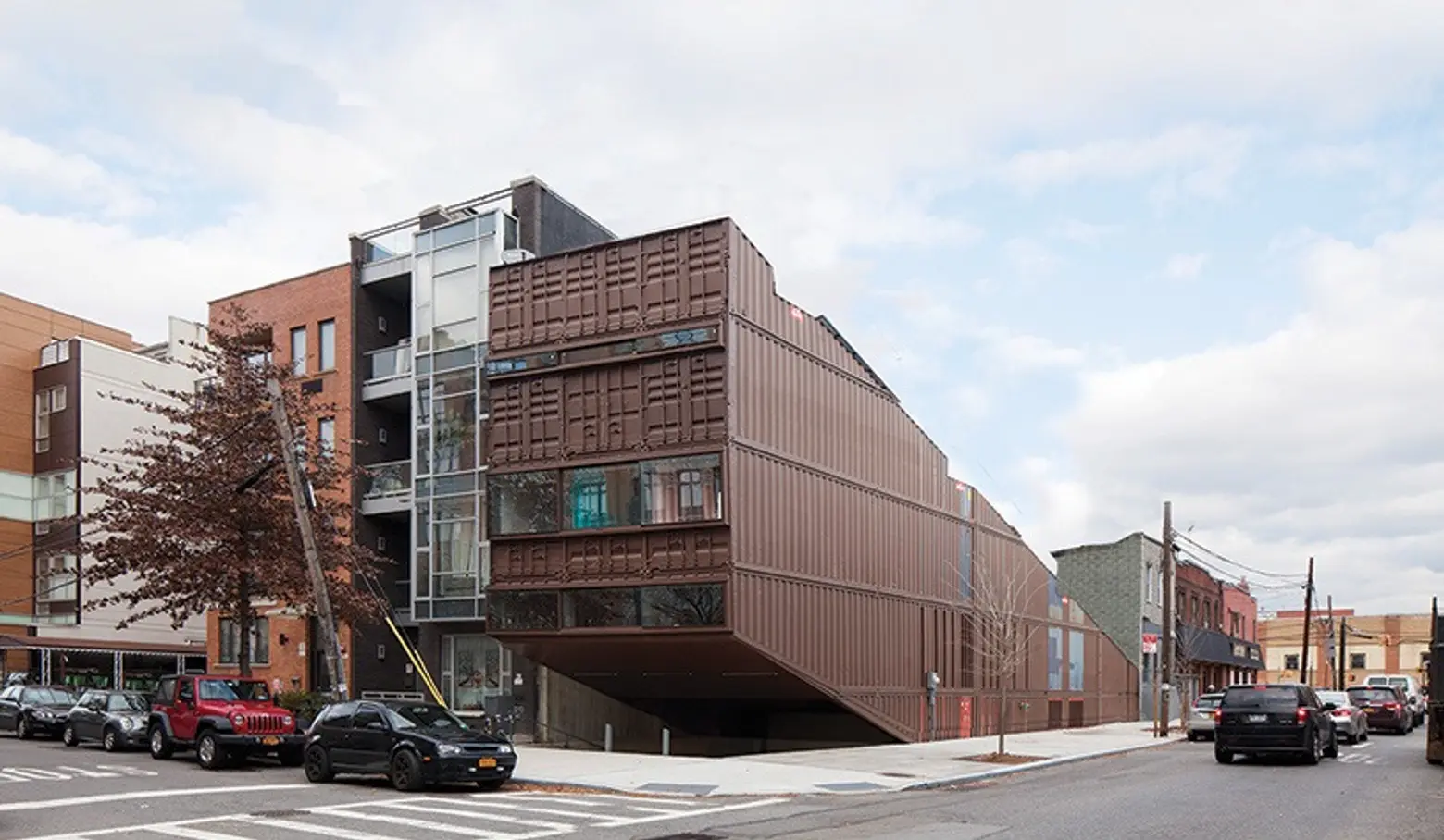 LOT-EK erects a stunning single-family mega-home from 21 shipping containers in Williamsburg