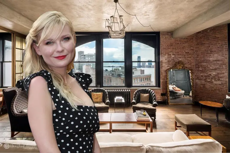 Kirsten Dunst’s vintage-cool Soho penthouse returns for $5M