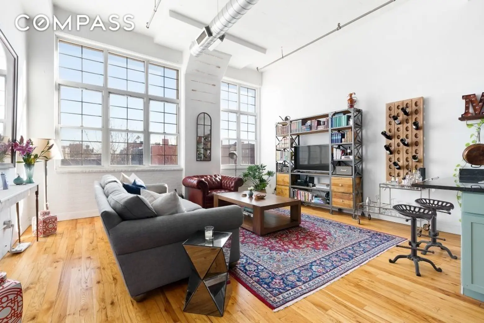 Spacious $860K loft is in a Bed-Stuy building known for its quirky apartments