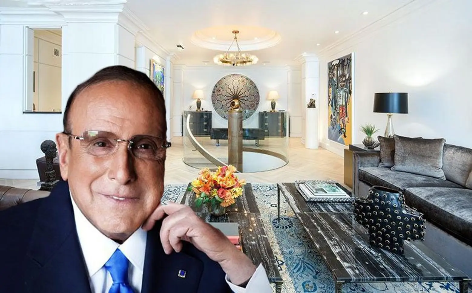 Clive Davis chops the price of his ritzy Midtown duplex to $6.996M