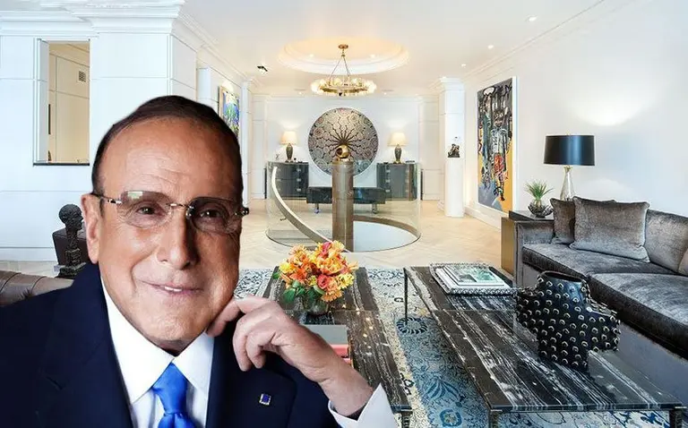 Clive Davis chops the price of his ritzy Midtown duplex to $6.996M