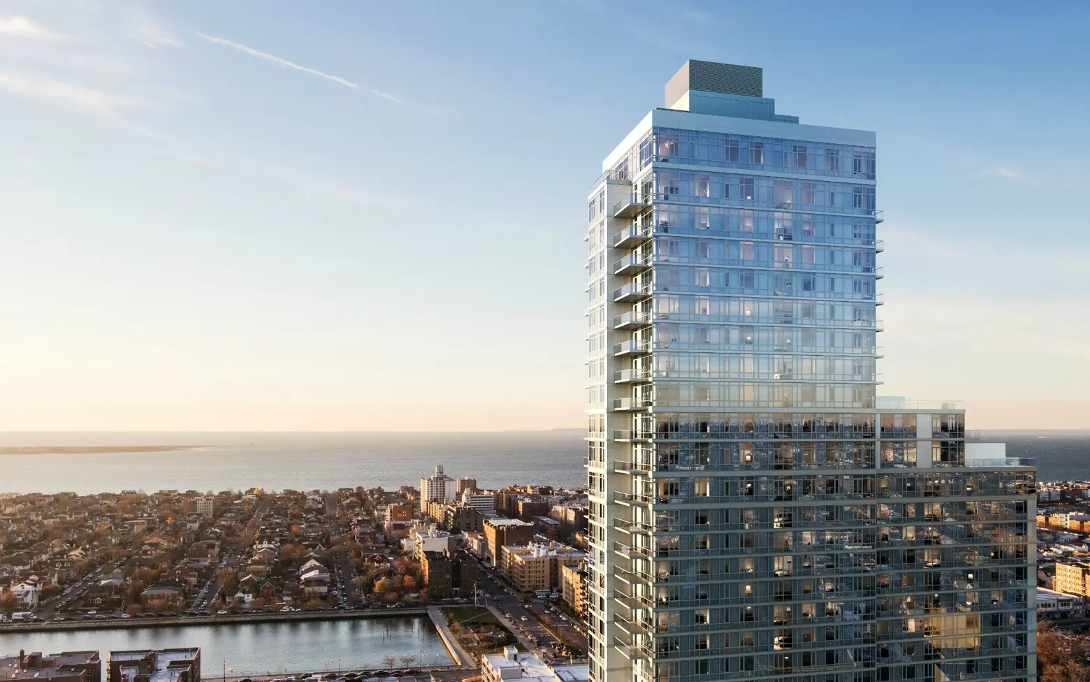 New rendering for the Sheepshead Bay condo that’s the tallest residential building in South Brooklyn