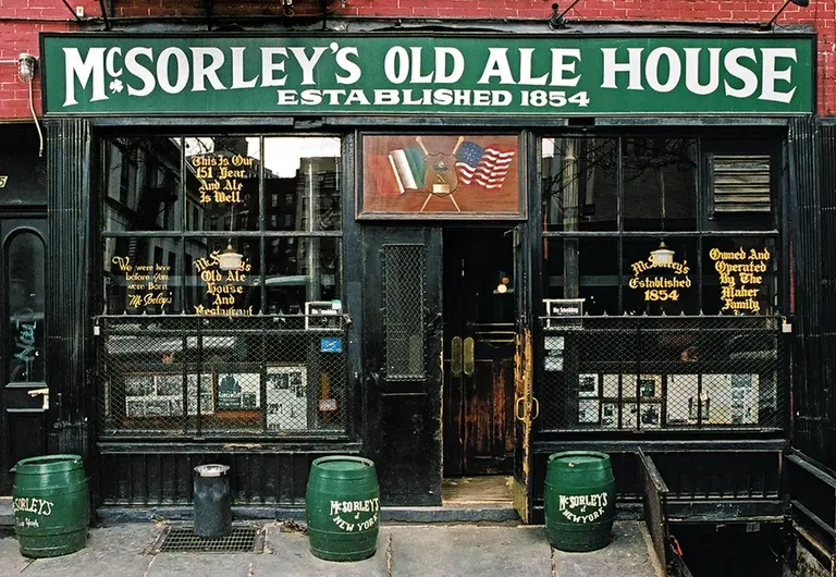 McSorley’s reopens in the East Village with famed light or dark ale available by the growler