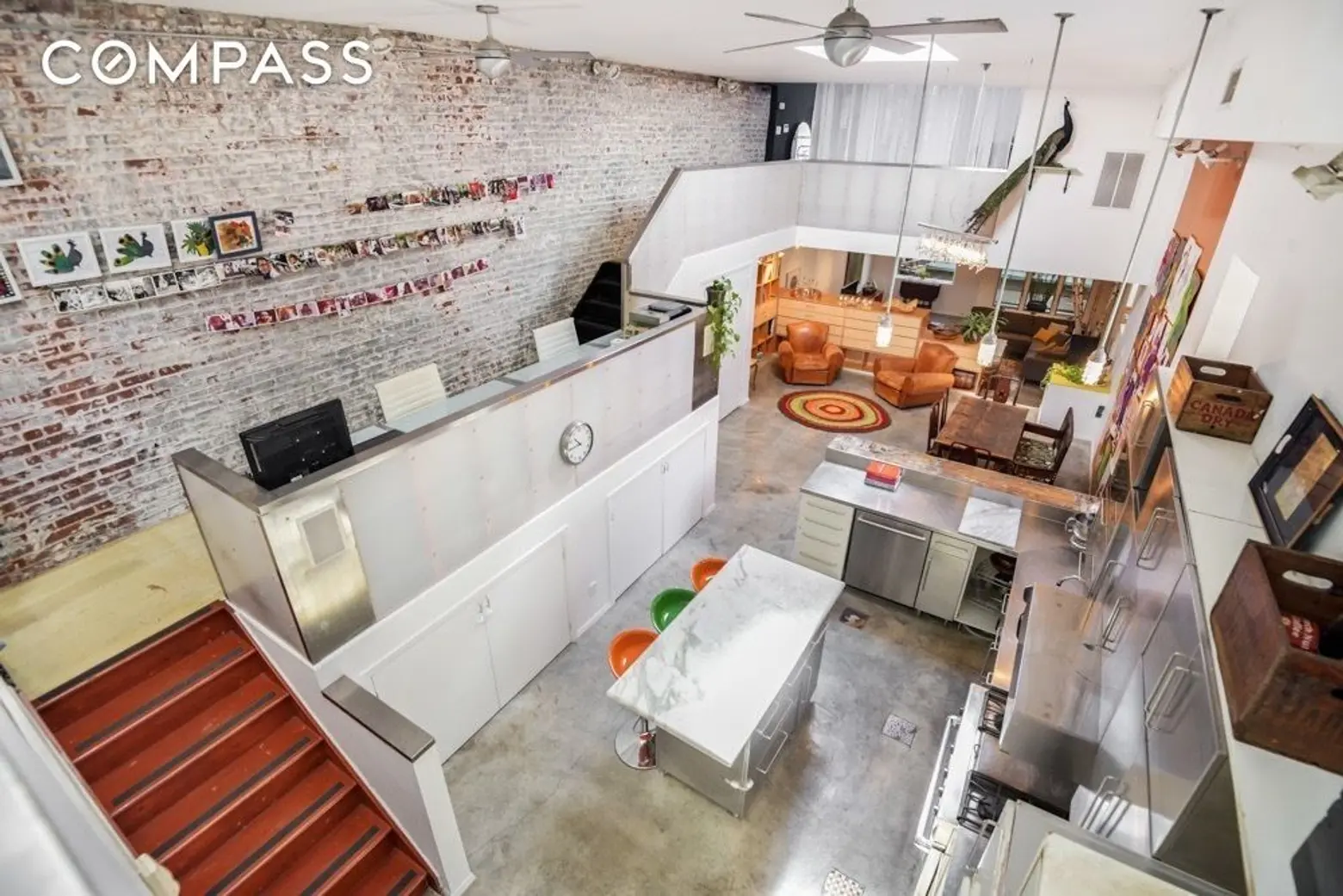 $2M garage conversion in Bed-Stuy has a zen atrium and industrial glamour