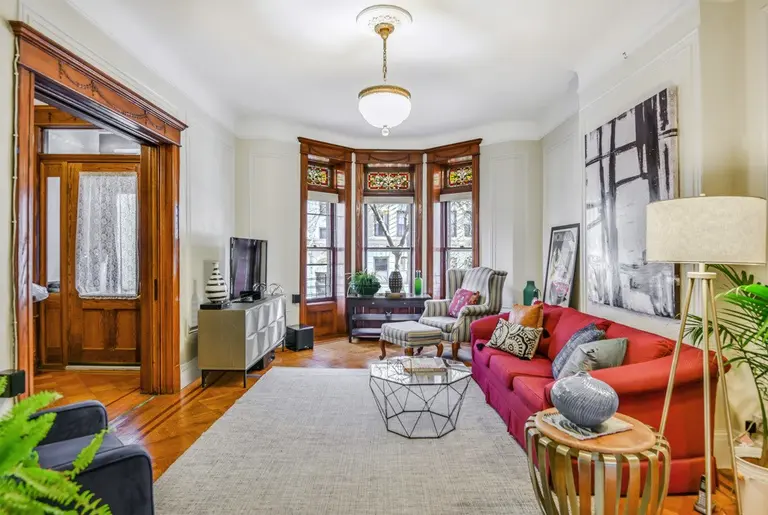 $3.25M Park Slope townhouse has everything you need on three charming floors