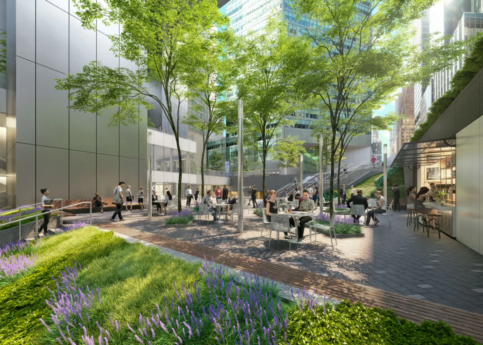 Former Citicorp Center might lose Sasaki fountain as part of plaza redesign