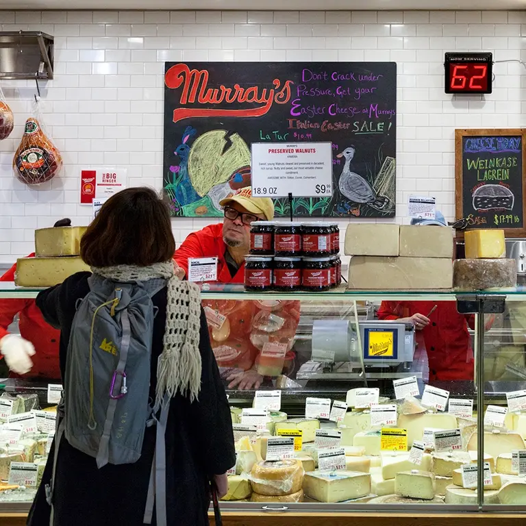 Behind the counter and into the caves at Murray’s Cheese