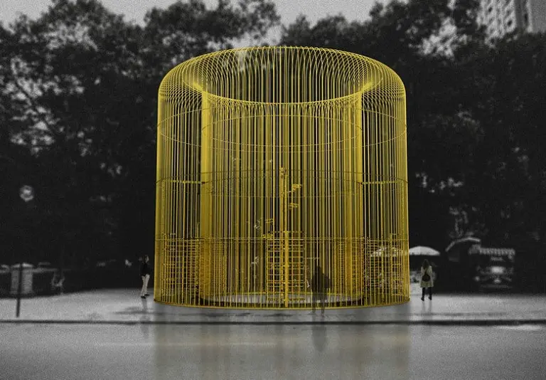 Ai Weiwei will bring over 100 fence art installations to NYC this fall