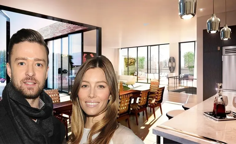 Justin Timberlake and Jessica Biel are bringing sexy back to Tribeca with new penthouse buy
