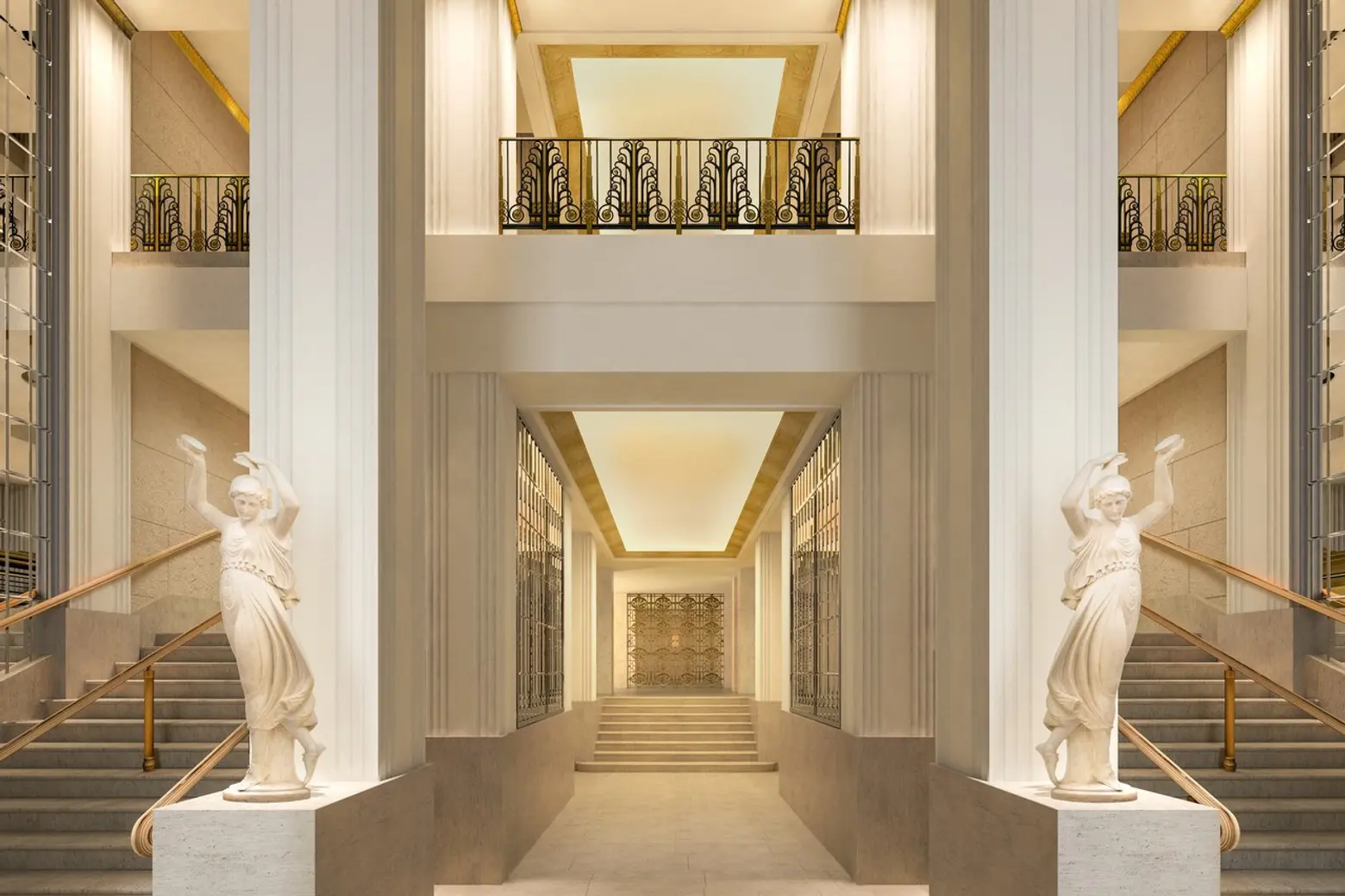 Waldorf Astoria renovation, Skidmore Owings & Merrill, Anbang Insurance Group, Pierre-Yves Rochon