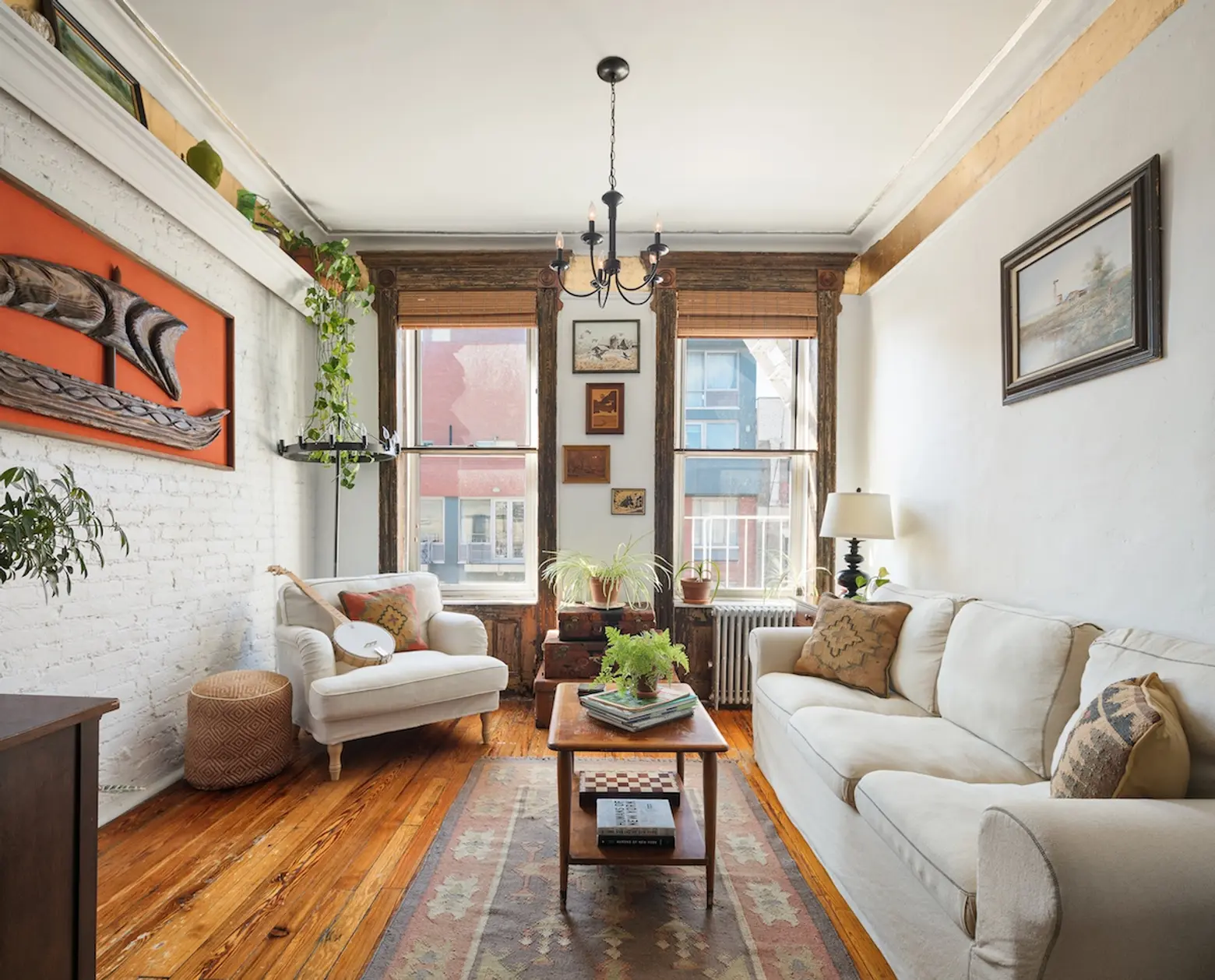 This $499K East Village co-op serves up modern rustic and cozy chic
