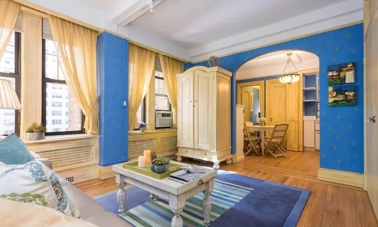 Colorful studio right off Central Park West asks just $575K