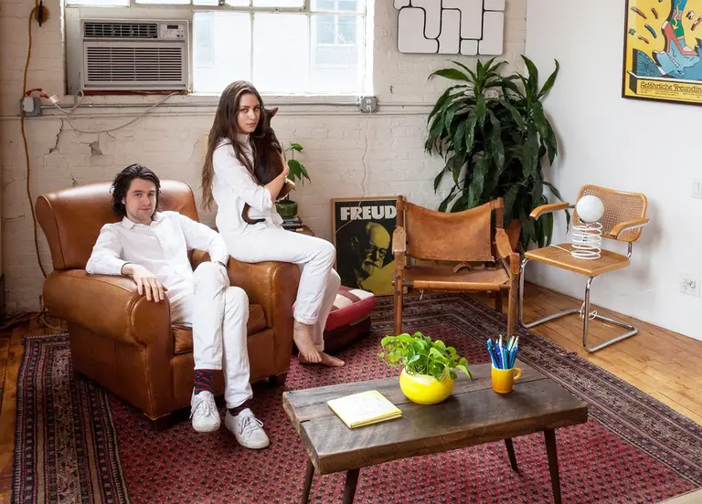 My 1400sqft: Inside creative couple Molly Young and Teddy Blanks’ perfectly outfitted Williamsburg loft