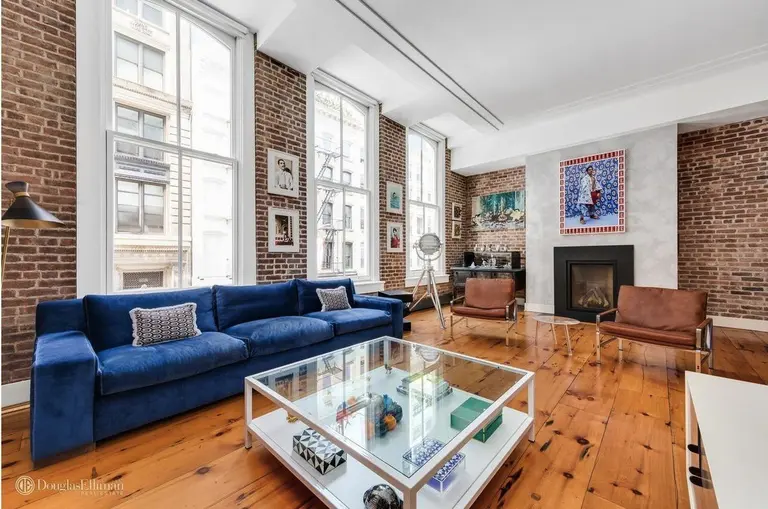 Snag a clean, classic design from gallery owner Taymour Grahne at this $3.5M Tribeca condo