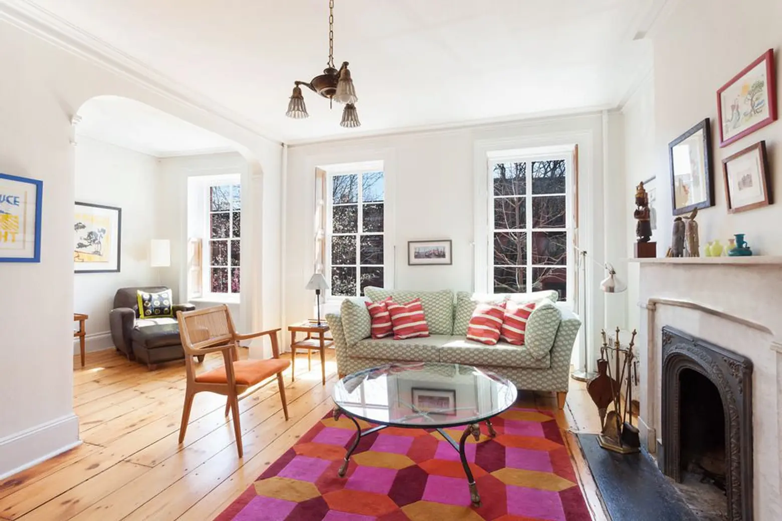 Dreamy duplex in a 19th century Boerum Hill townhouse asks $6,100/month