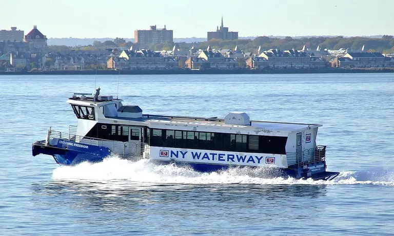 Emergency ferry route between N.J. and Midtown will become permanent this fall