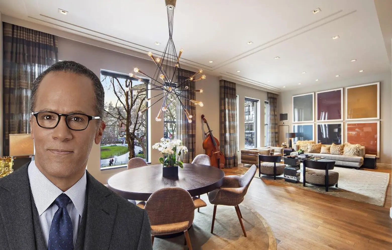 NBC News anchor Lester Holt lists classy Nomad apartment for $6.6M