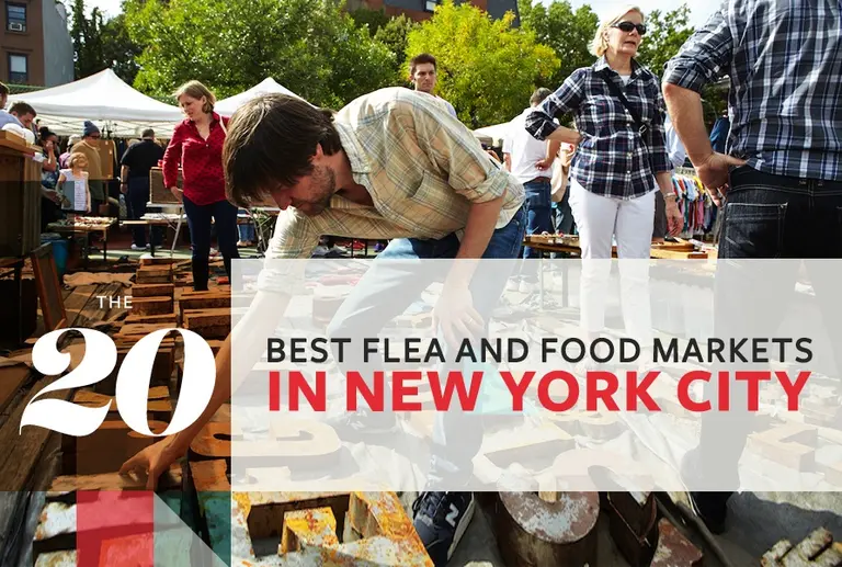 Shop and nosh your way through 20 of NYC’s best flea and food markets