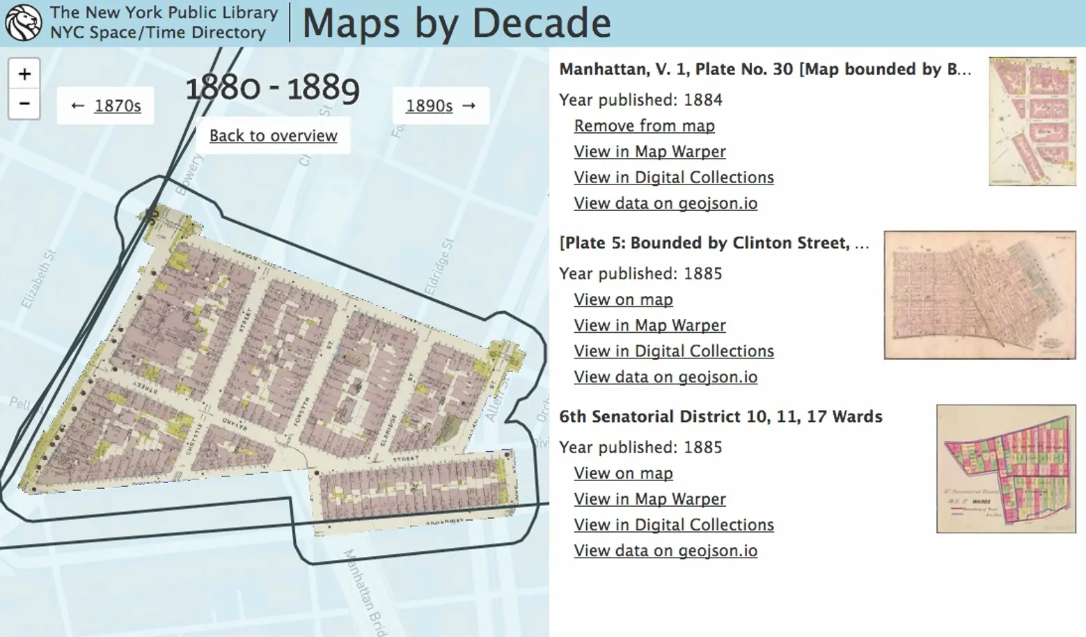 NYPL’s ‘digital time travel’ maps let you compare today’s New York City with the past