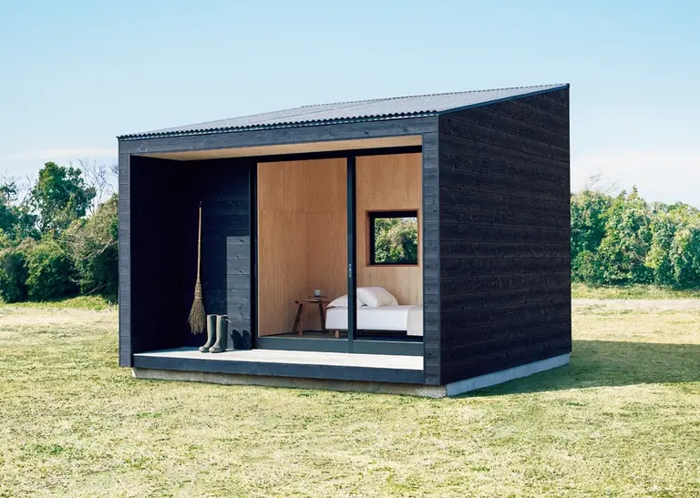 Tiny MUJI Hut offers a stylish and inexpensive option for homeowners who want another room