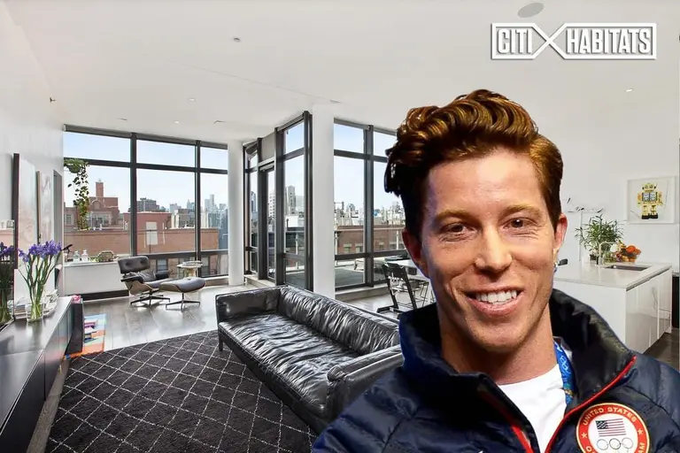 Olympic gold medalist Shaun White lists his East Village penthouse for $2.79M