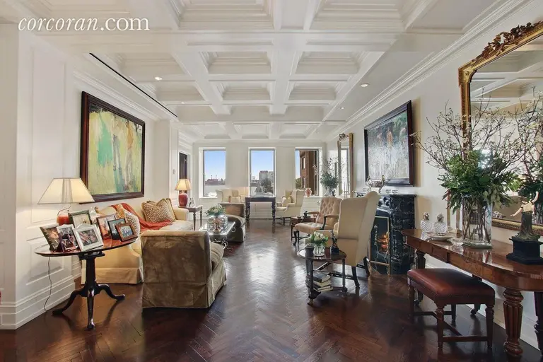 For $6.25M this classy classic 7 on Beekman Place has gorgeous bones and river views
