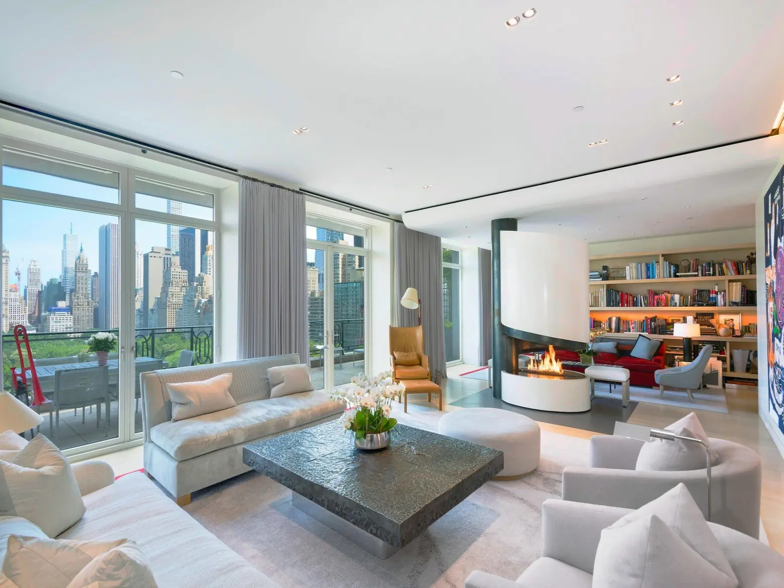 15 Central Park West, celebrity listings, Sting apartment