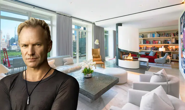Sting’s futuristic-meets-classic 15 Central Park West penthouse hits the market for $56M