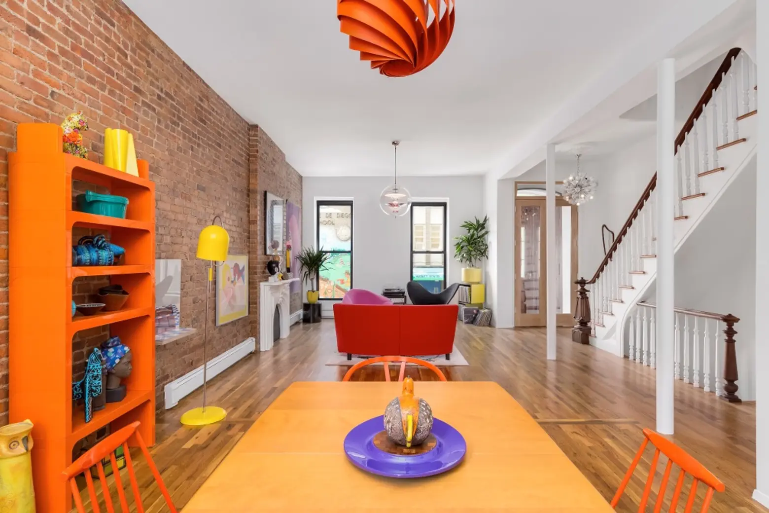 267 Berry Street, Cool listings, Williamsburg, townhouse, interiors