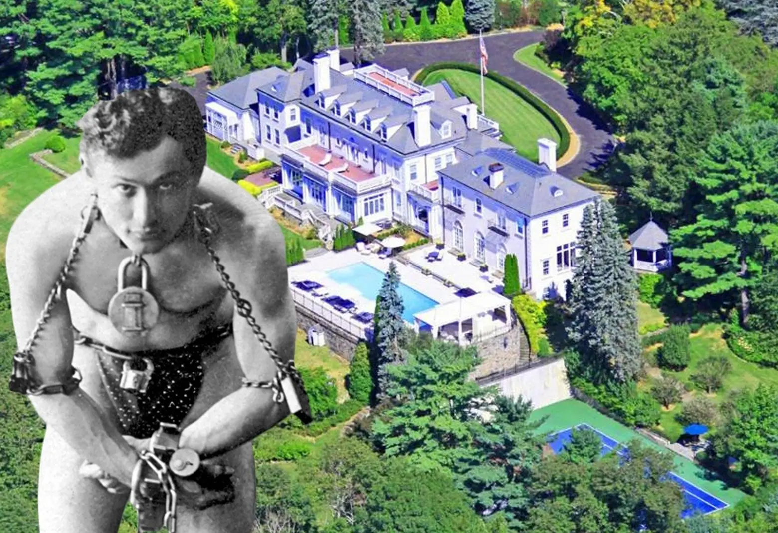 Connecticut Georgian estate where Harry Houdini hung out is up for auction for $4.75M