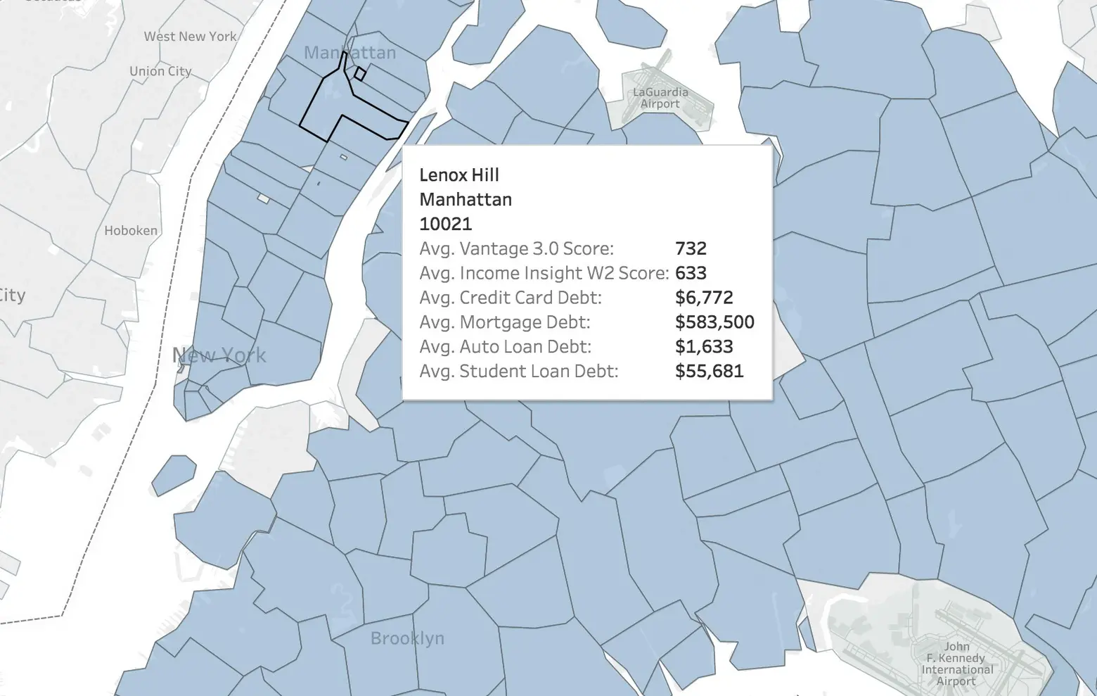 This interactive map lets you find out your neighbors’ finances