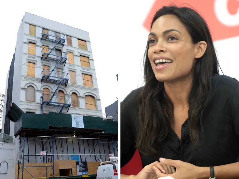 Rosario Dawson’s family wants to buy low-income housing units in the East Village
