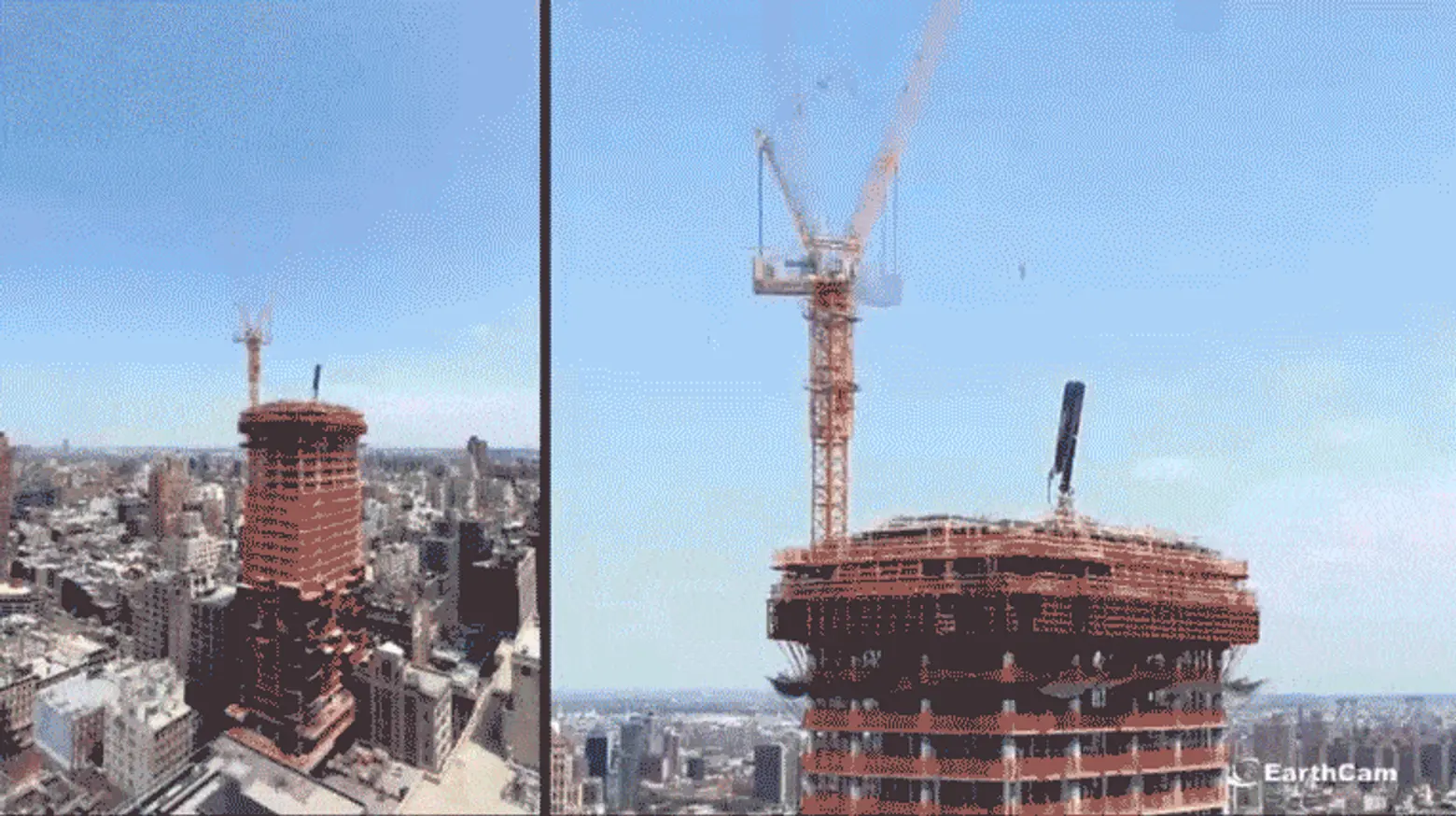 Watch Herzog & de Meuron’s ‘Jenga Tower’ rise in 60 seconds