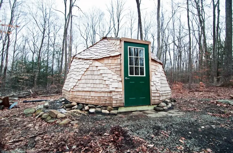 Here’s your chance to vacation inside a geodesic dome in the woods for just $46/night