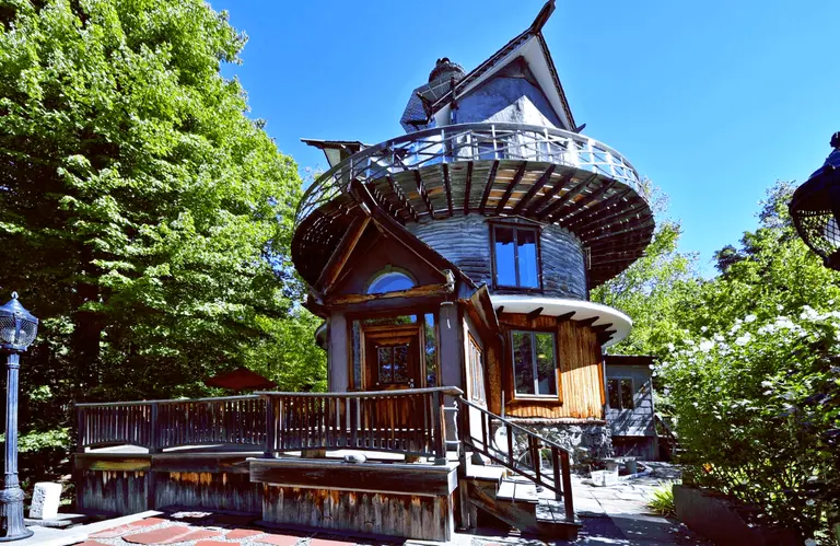 Muppet set designer’s Catskills ‘tower house’ is a playful sculpture you can live in, for $1.2M