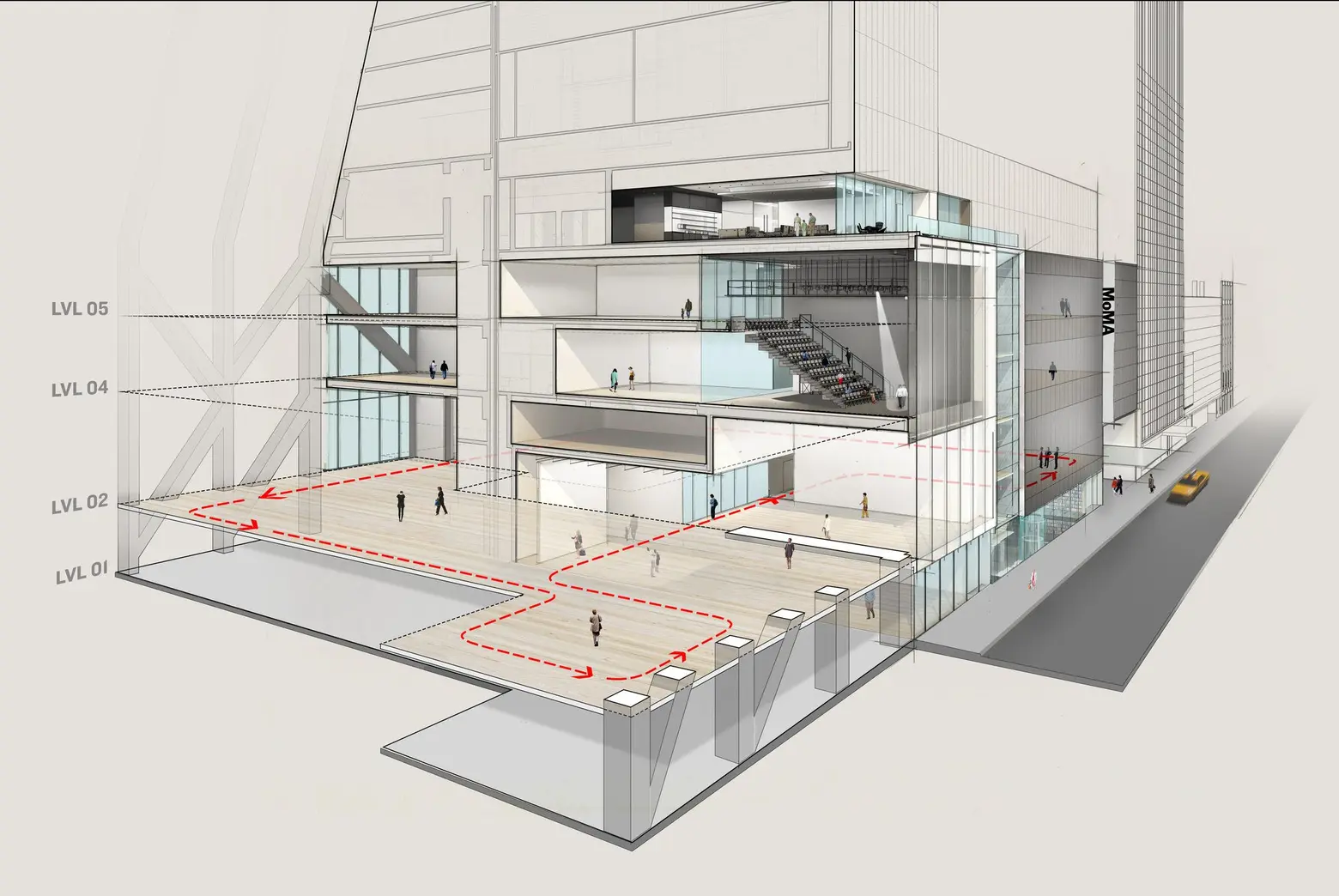 MoMA expansion, Diller Scofidio + Renfro, Gensler,