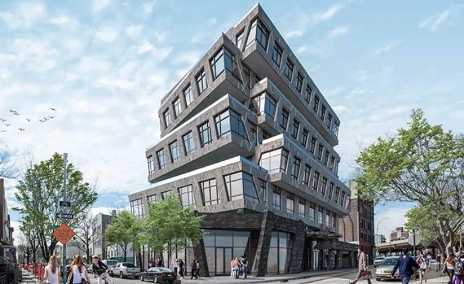 Brooklyn developer Zproekt plans a craggy condo for East Williamsburg