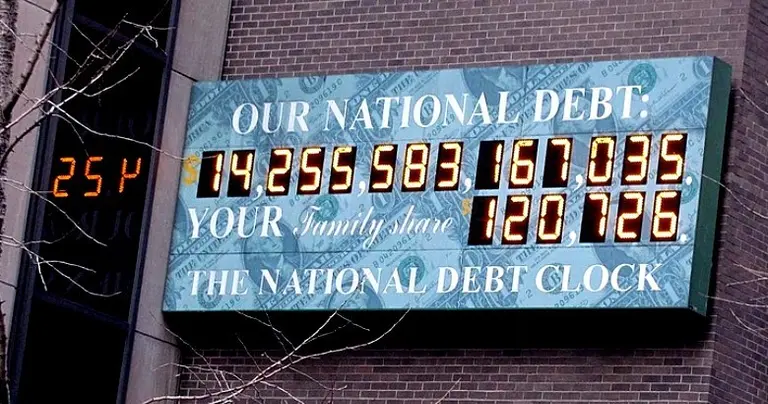 The National Debt Clock will move back to One Bryant Park
