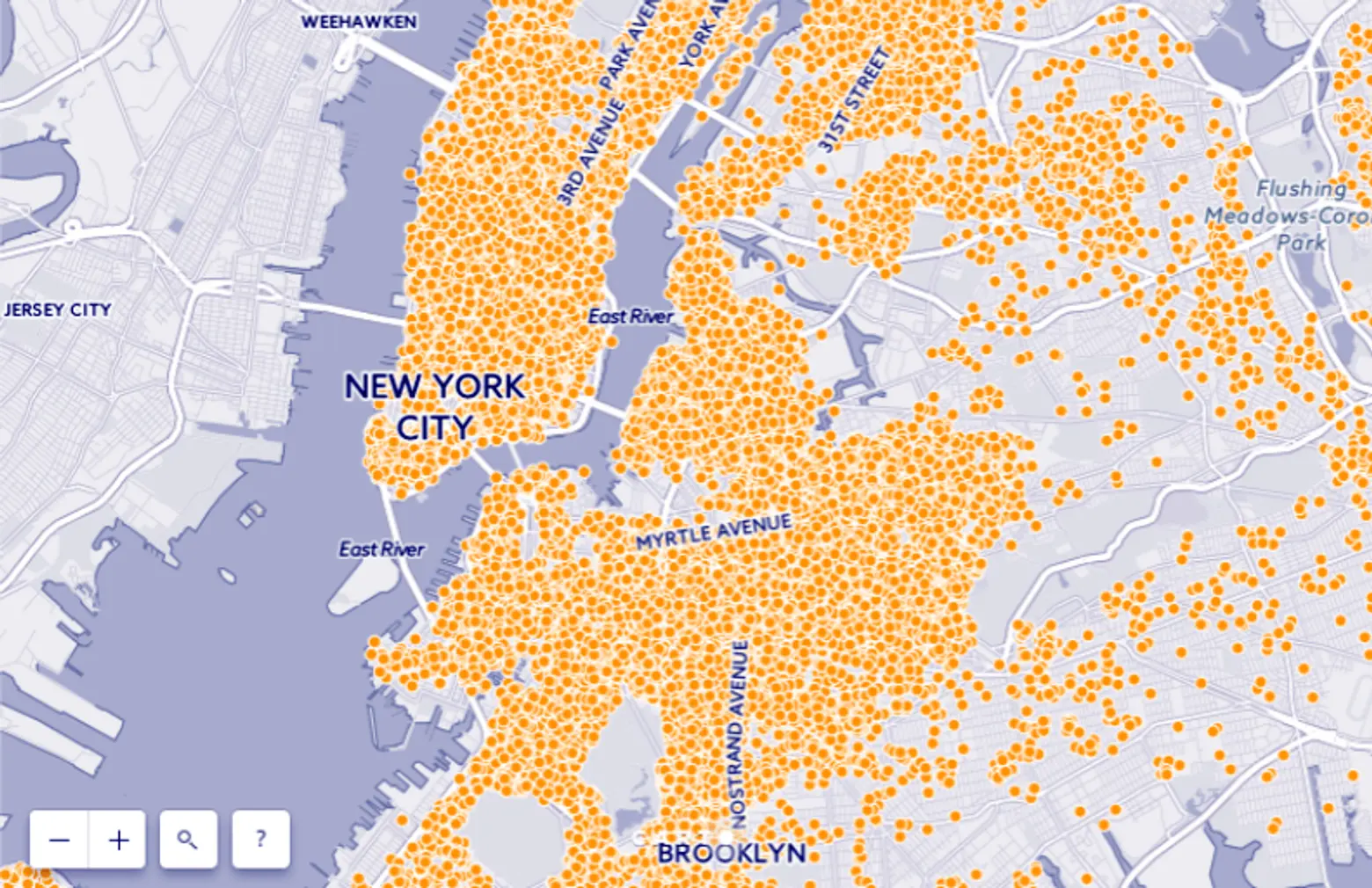 airbnb map, sharebetter, illegal listings