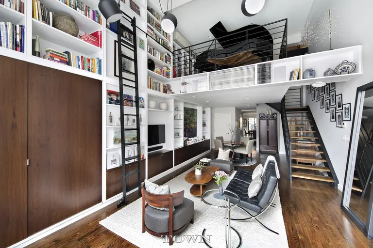 $3.95M buys you a four-story townhouse with condo amenities in Dumbo
