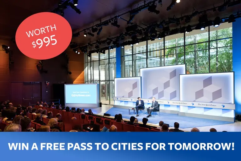 Win a free pass to the New York Times Cities for Tomorrow Conference (Worth $995!)