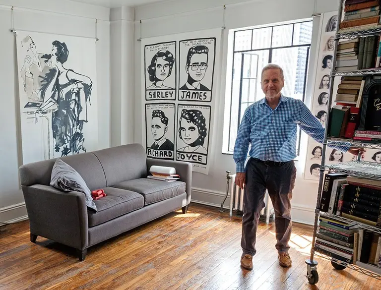 My 408sqft: A Tudor City historian lives maximally in a micro-studio using furniture on wheels