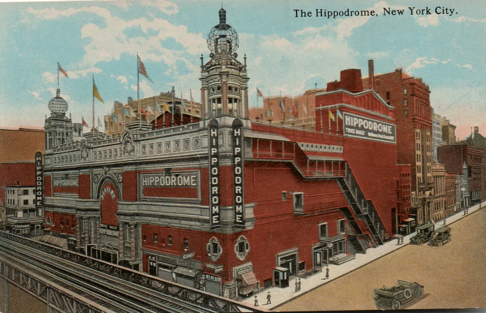 hippodrome, smelly kelly, nyc history