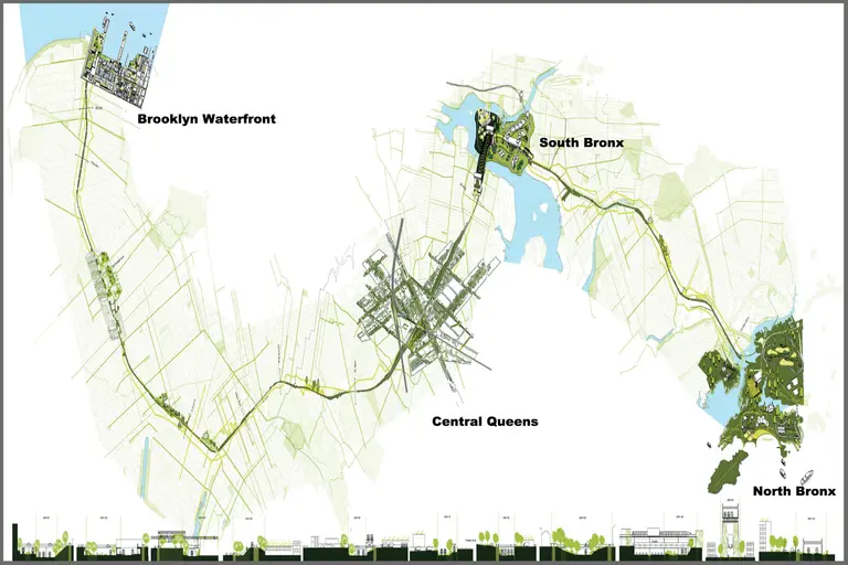 17-stop outer borough light rail proposed as a NYC subway alternative