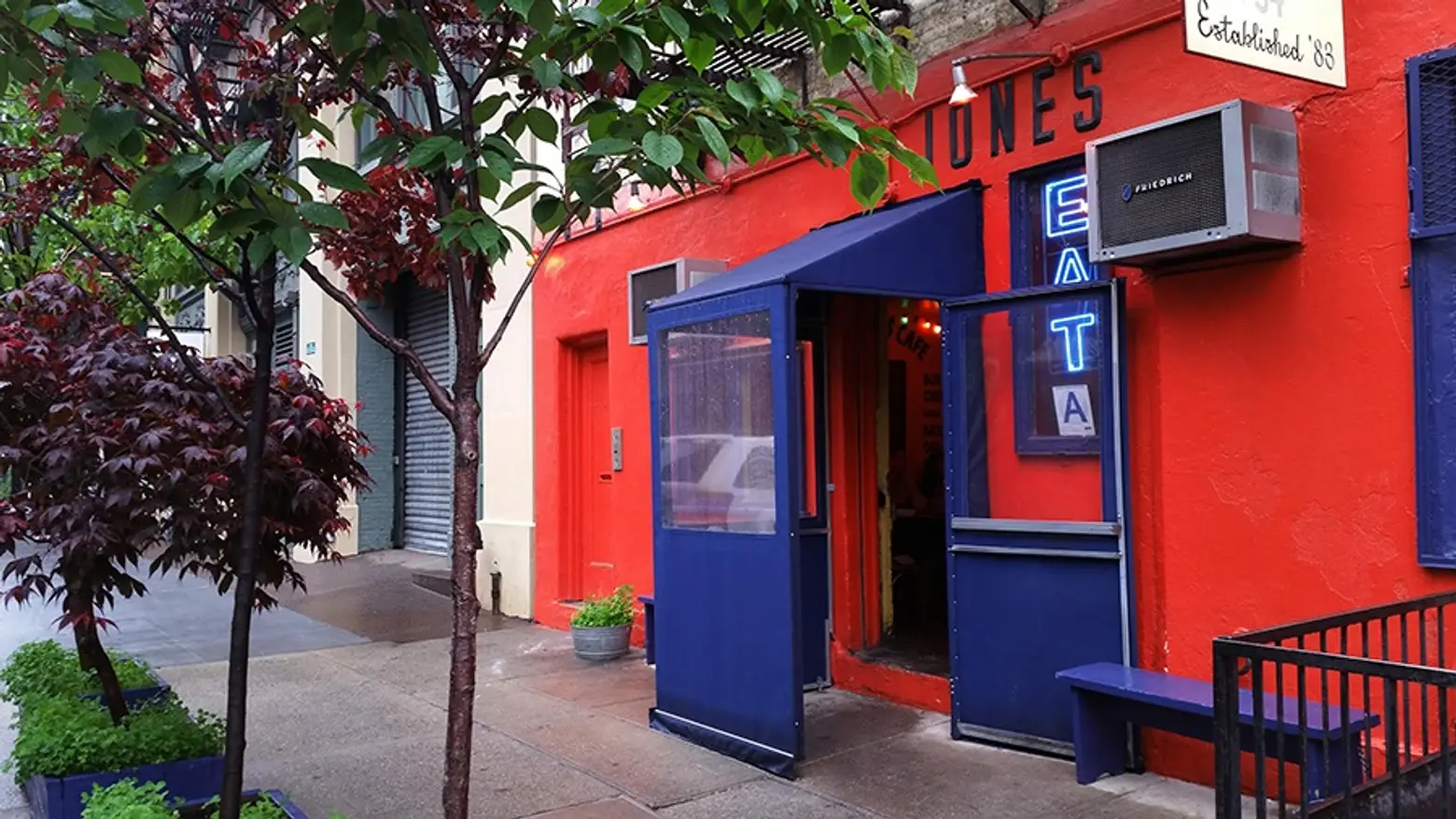 Great Jones Cafe, Great Jones Street, Noho restaurant