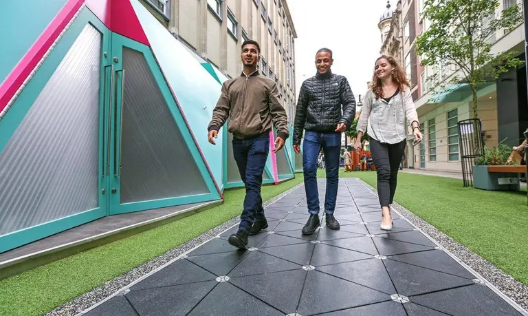 Pavegen opens world’s first ‘smart street’ to generate electricity from footsteps