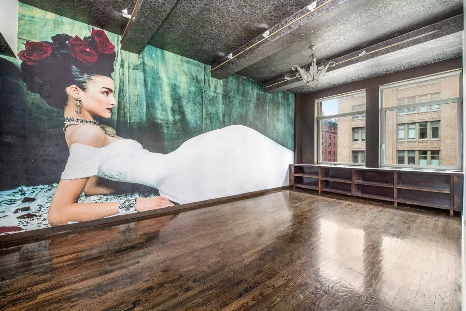 Fashion designer Reem Acra lists Chelsea condo combo with dramatic art for $5.5M