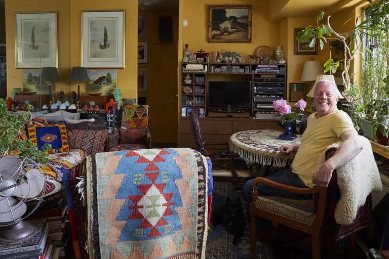 My 415sqft: Go inside a mini Union Square penthouse filled with Moroccan rugs and collectibles