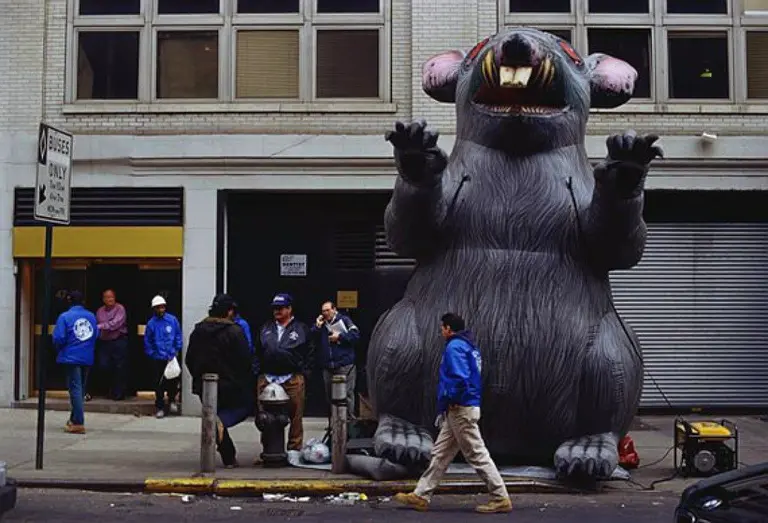 The story behind ‘Scabby the Rat,’ NYC’s symbol of unionized labor