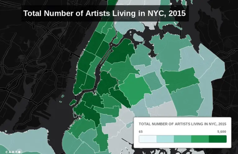 The top 10 neighborhoods NYC artists are moving to